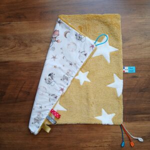 Doudou Incontournable "Etoiles et animaux de cirque"